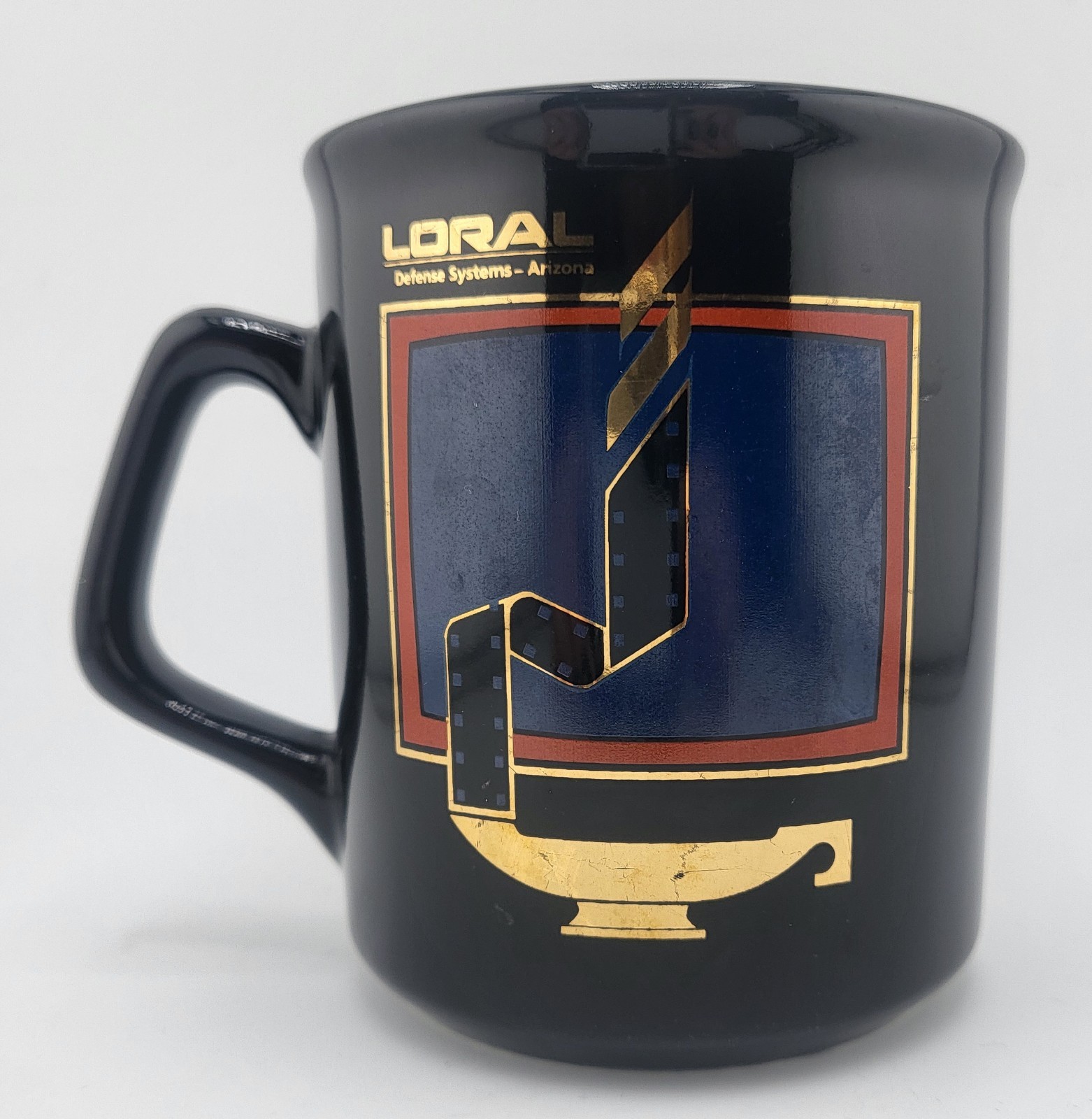 Vintage Loral Defense Systems Arizona Corporate Promotional Coffee Mug