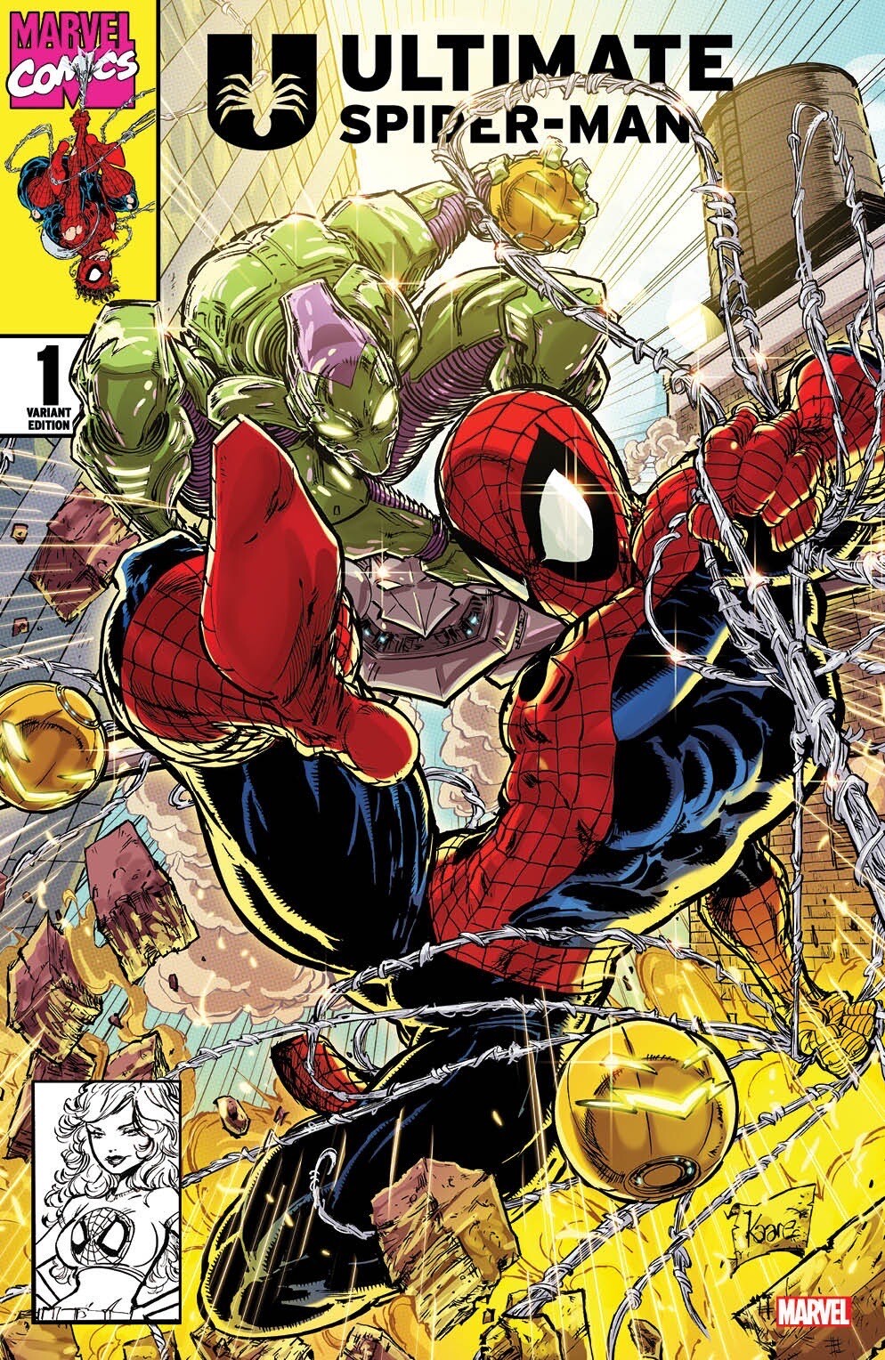 🔥🕷 ULTIMATE SPIDER-MAN #1 KAARE ANDREWS 616 Trade Dress Variant LTD 3000