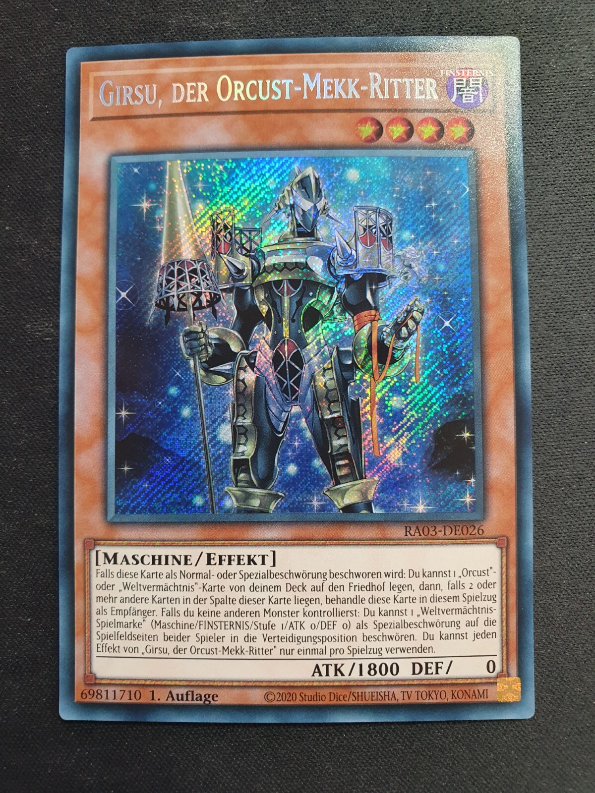 Yu-Gi-Oh RA03-EN276 Ready to go DUEL Platinum Secret Rare NM 1st