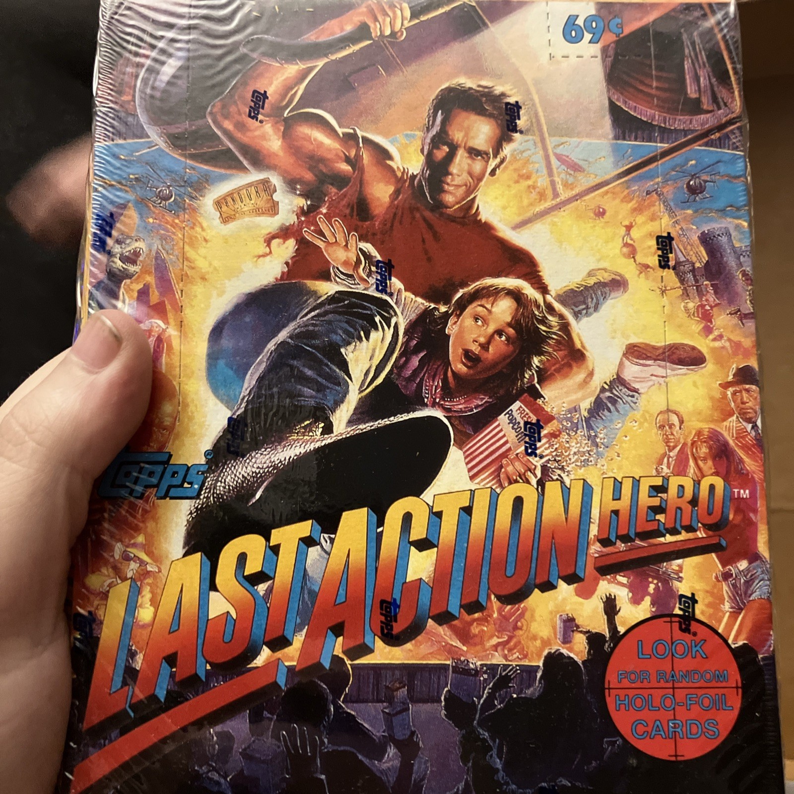 1993 TOPPS LAST ACTION HERO MOVIE TRADING CARDS FACTORY SEALED BOX