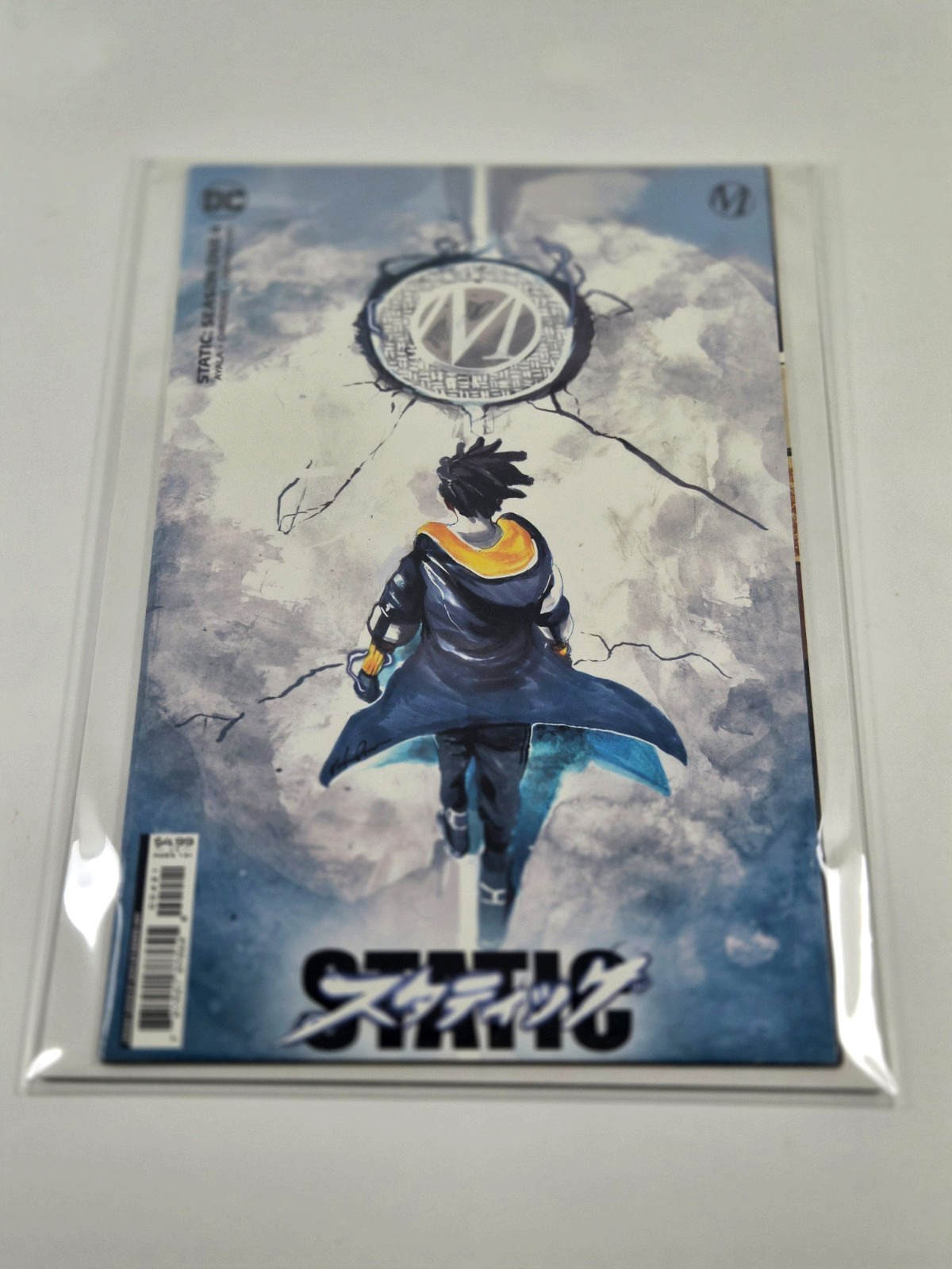 Static Season One #4 Nikolas Draper-Ivey Cover B Card Stock NM AKIRA Homage