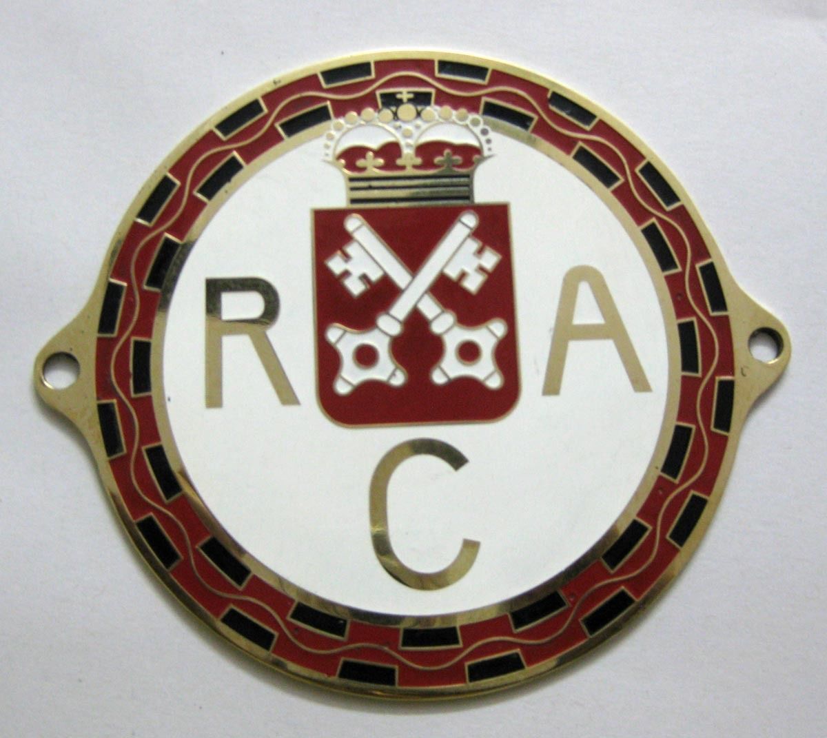 MUNICH BAVARIA RALLYE 1963 Car grille radiator enamel Badge ADAC EMBLEM LOGOS