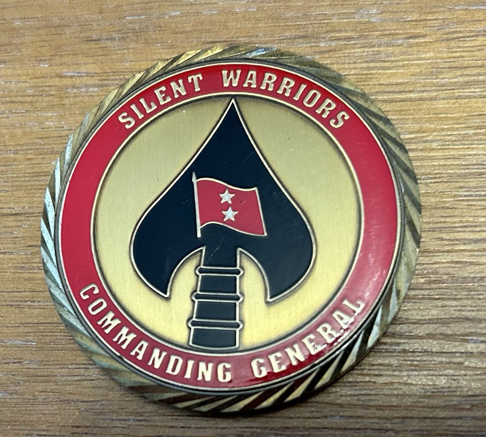 US MARINE CORPS MARSOC CHALLENGE COIN MARINE SPECIAL OPERATIONS COMMANDER\'S 1ST