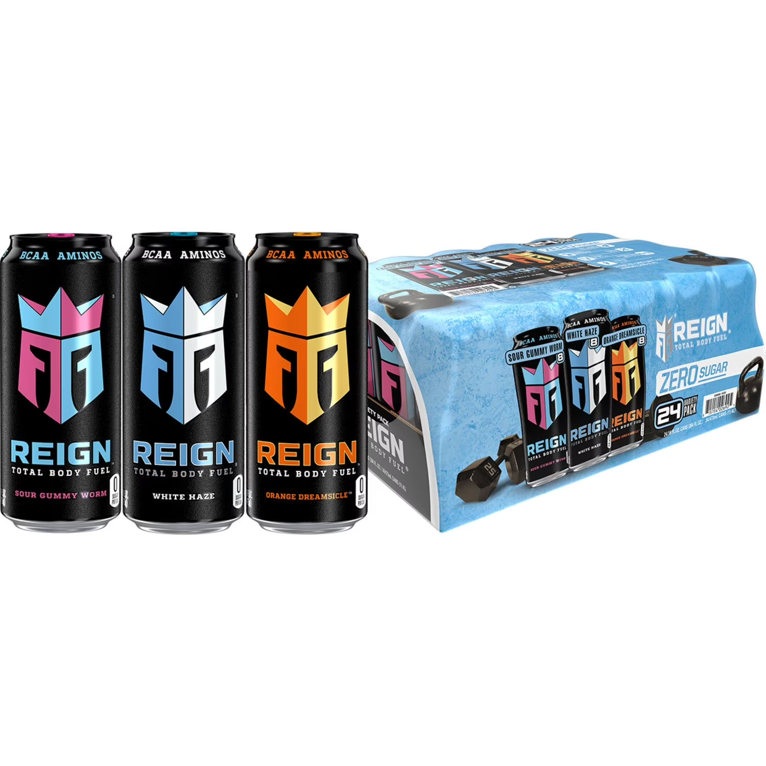 Reign Total Body Fuel Energy Drink Variety, 24 x 16 fl. oz. | 