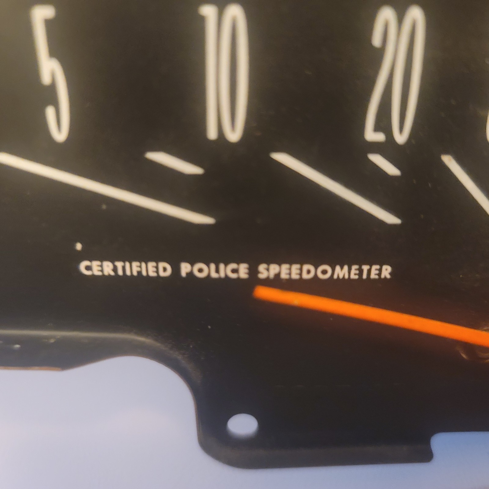 POLICE Package Certified Speedometer 1974 Oldsmobile Delta 88 Highway Patrol HP