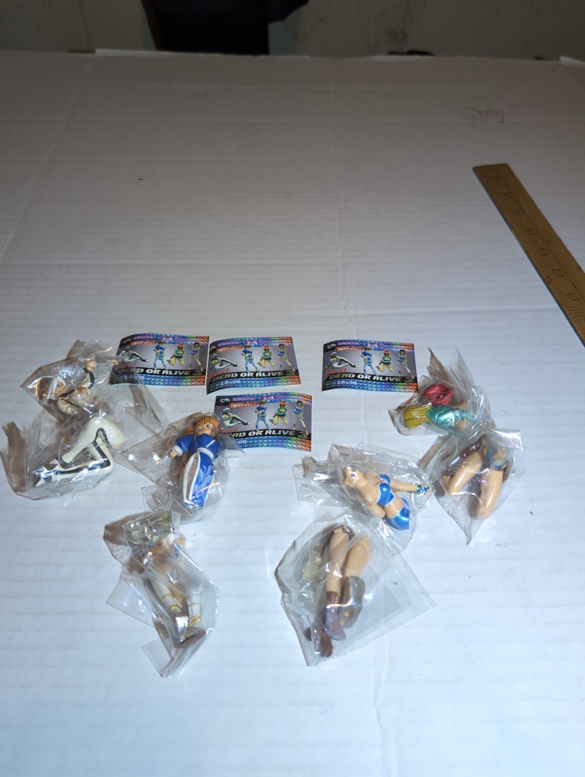 Dead or Alive Figure Set DOA 3 Part 1 Trading Capsule Epoch Complete 