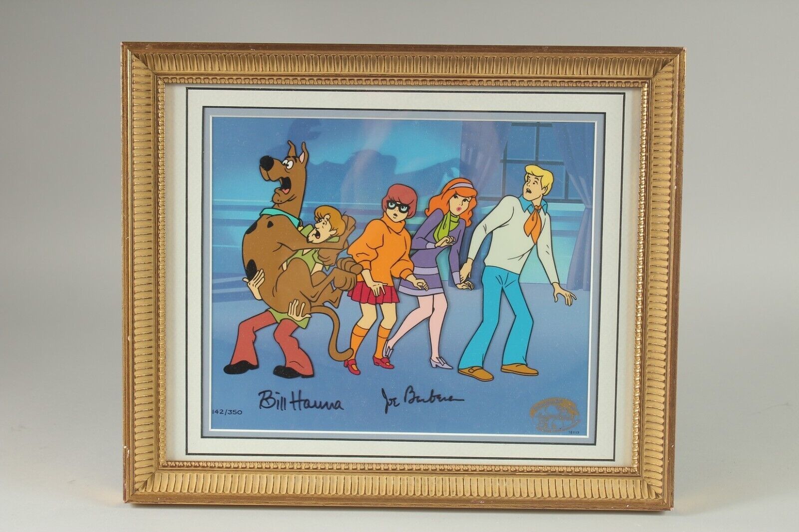 Werewolf Therewolf Scooby Doo Animation Art Cel Signed Hanna Barbera