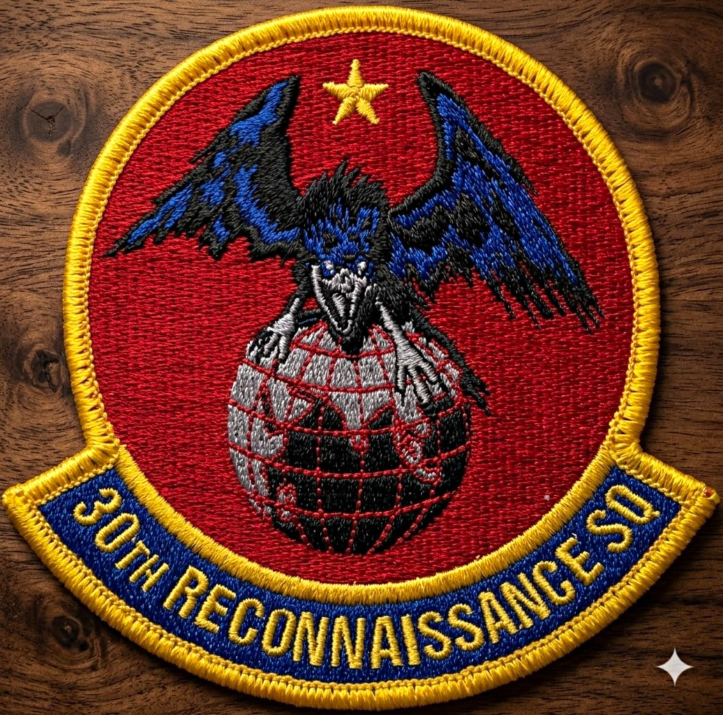 USAF 30th Reconnaissance Squadron RQ-170 Sentinel Patch Creech AFB Area 51 NTTR