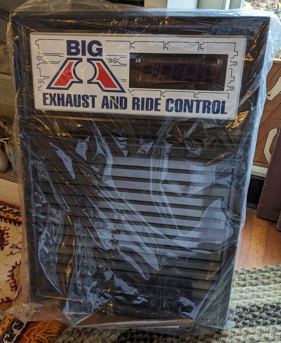 NOS BIG A “Exhaust and Ride Control” Garage Shop Menu Display Advertising Sign NOS BIG A “Exhaust and Ride Control” Garage Shop Menu Display Advertising Sign