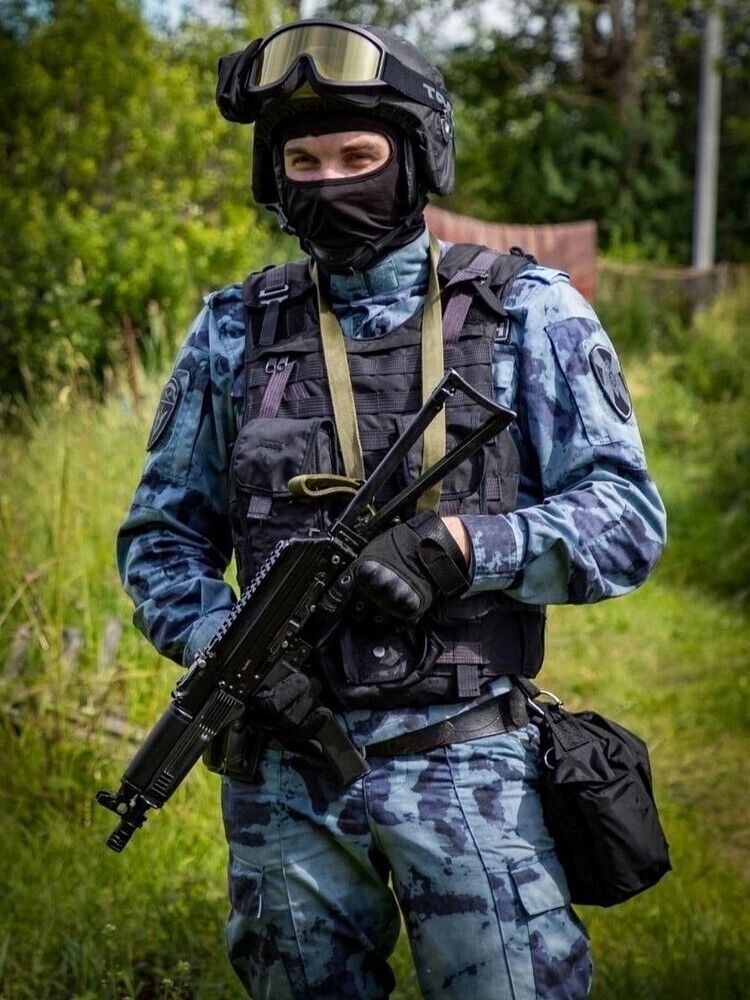 Russian Rosgvardiya OSNAZ OMON Field Summer Moss-2 Suit Spetsnaz & Stalker Zone