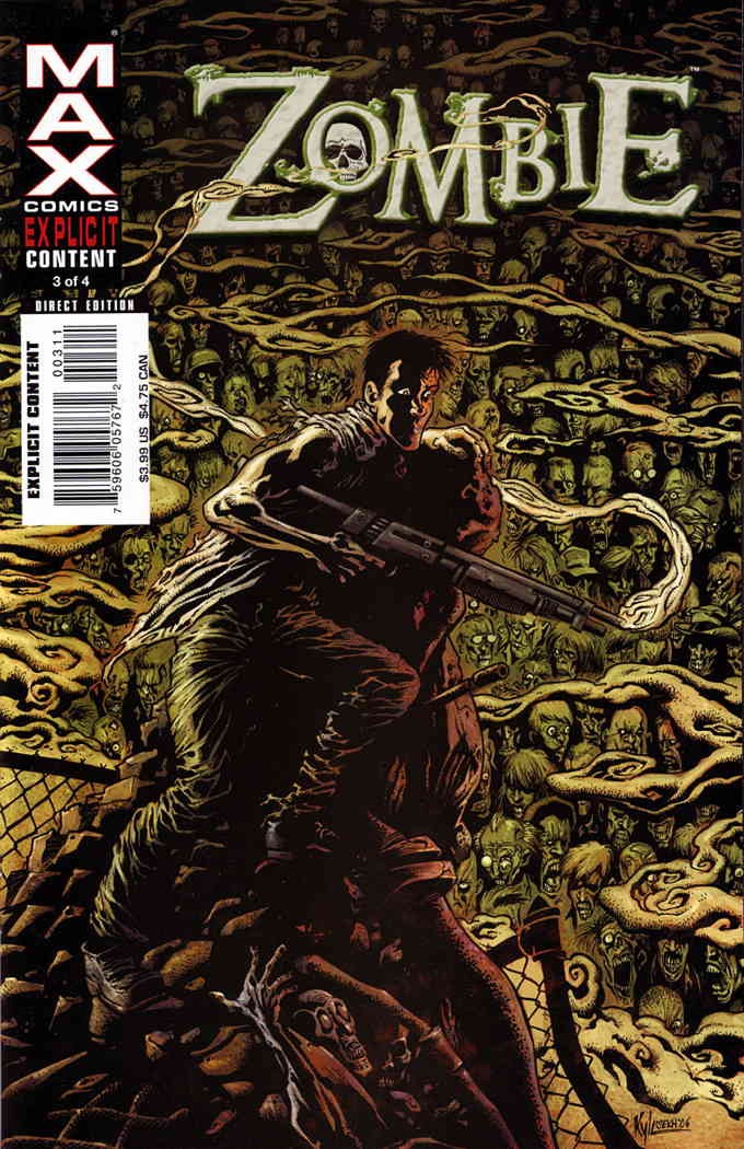 Zombie (Marvel) #3 FN; Marvel | MAX Kyle Hotz - w/Bag+Board