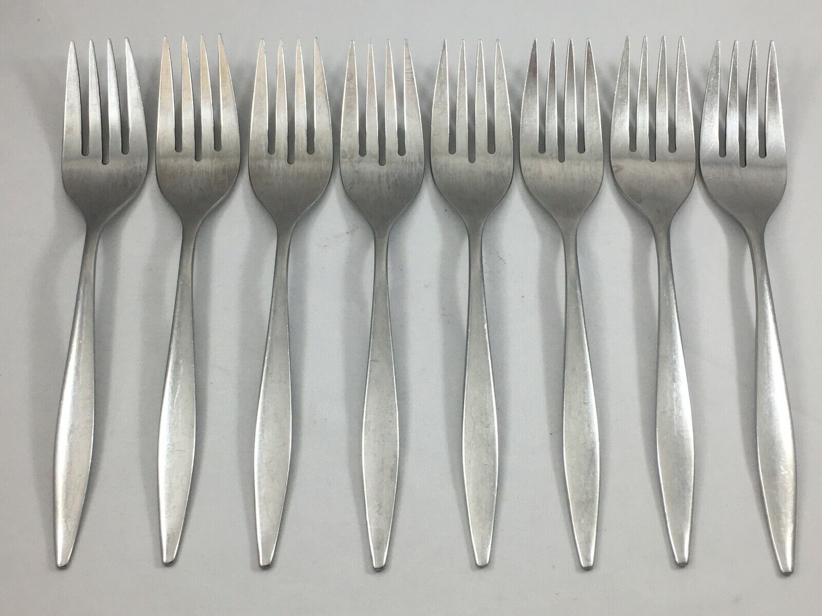 8 SSS By ONEIDA Rogers TONE Stainless Flatware 6 1/4\