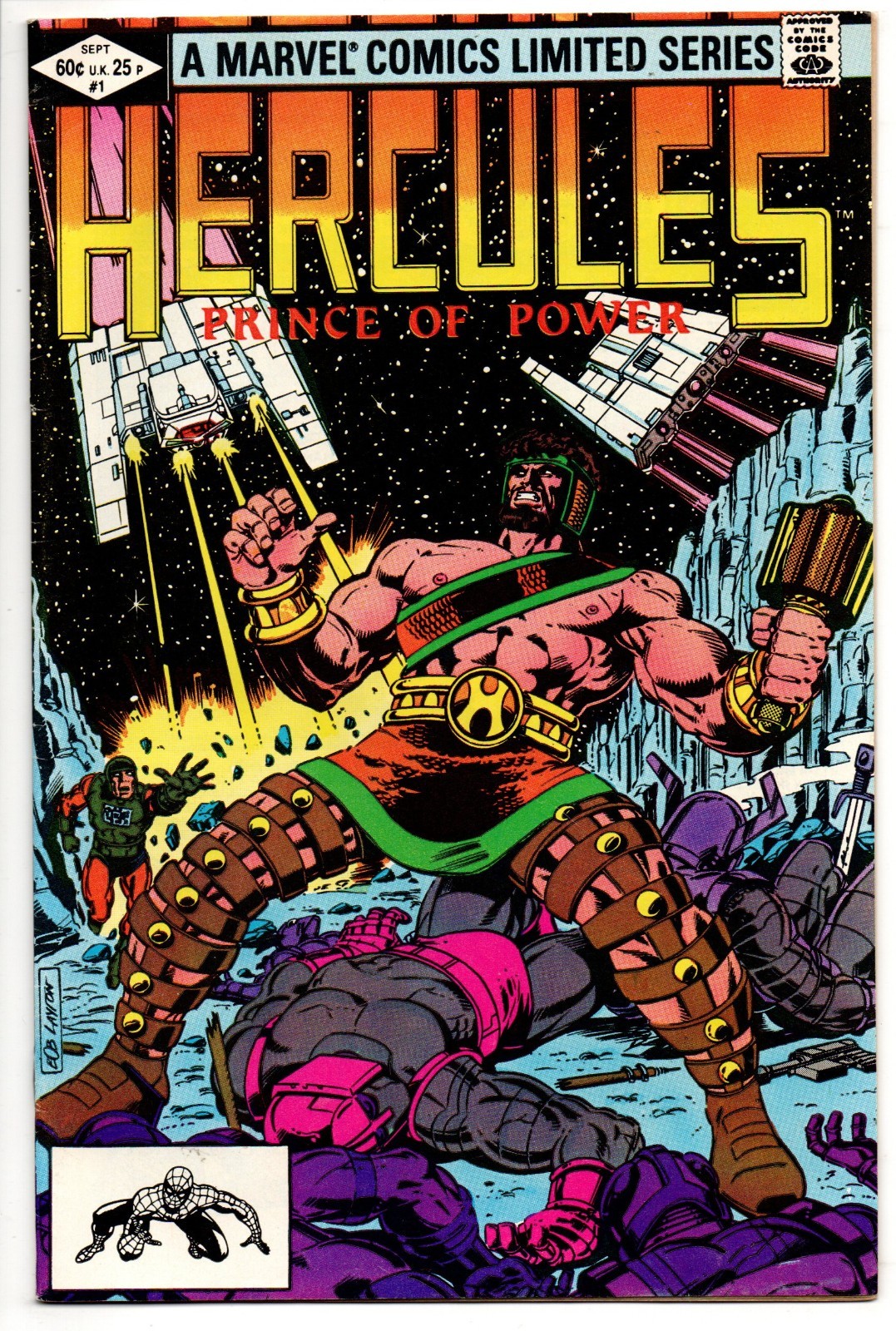 Hercules Prince of Power #1-4 Complete Limited Series 1982 Marvel FN/FN+