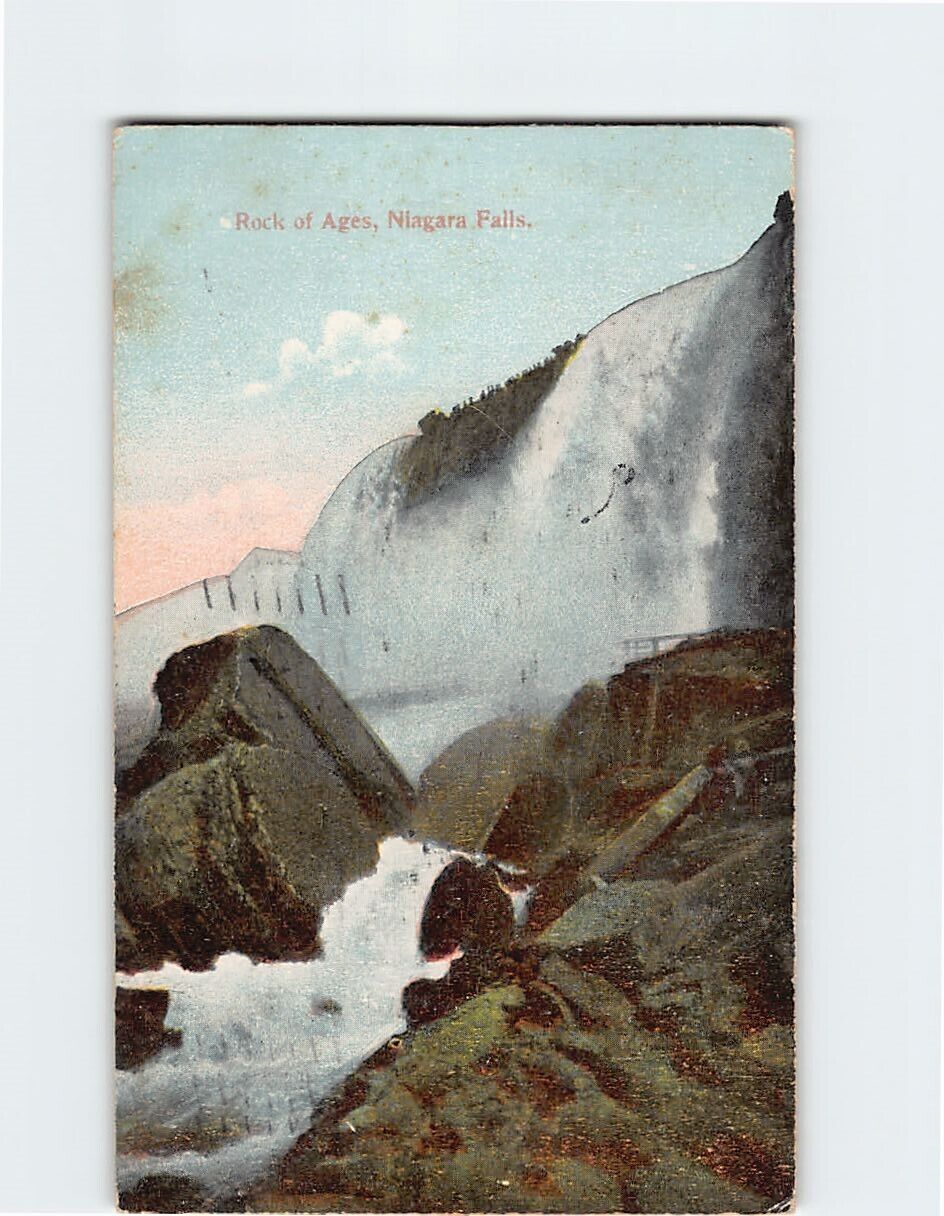 Postcard Rock of Ages Niagara Falls