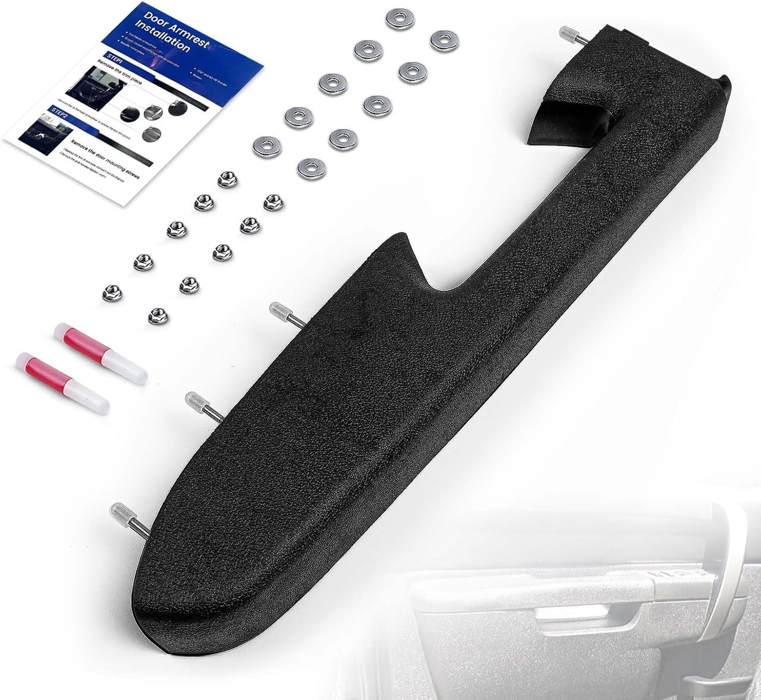 22818465 Front Driver Side Armrest Repair Compatible with Chevrolet/GMC for Chev 22818465 Front Driver Side Armrest Repair Compatible with Chevrolet/GMC for Chev