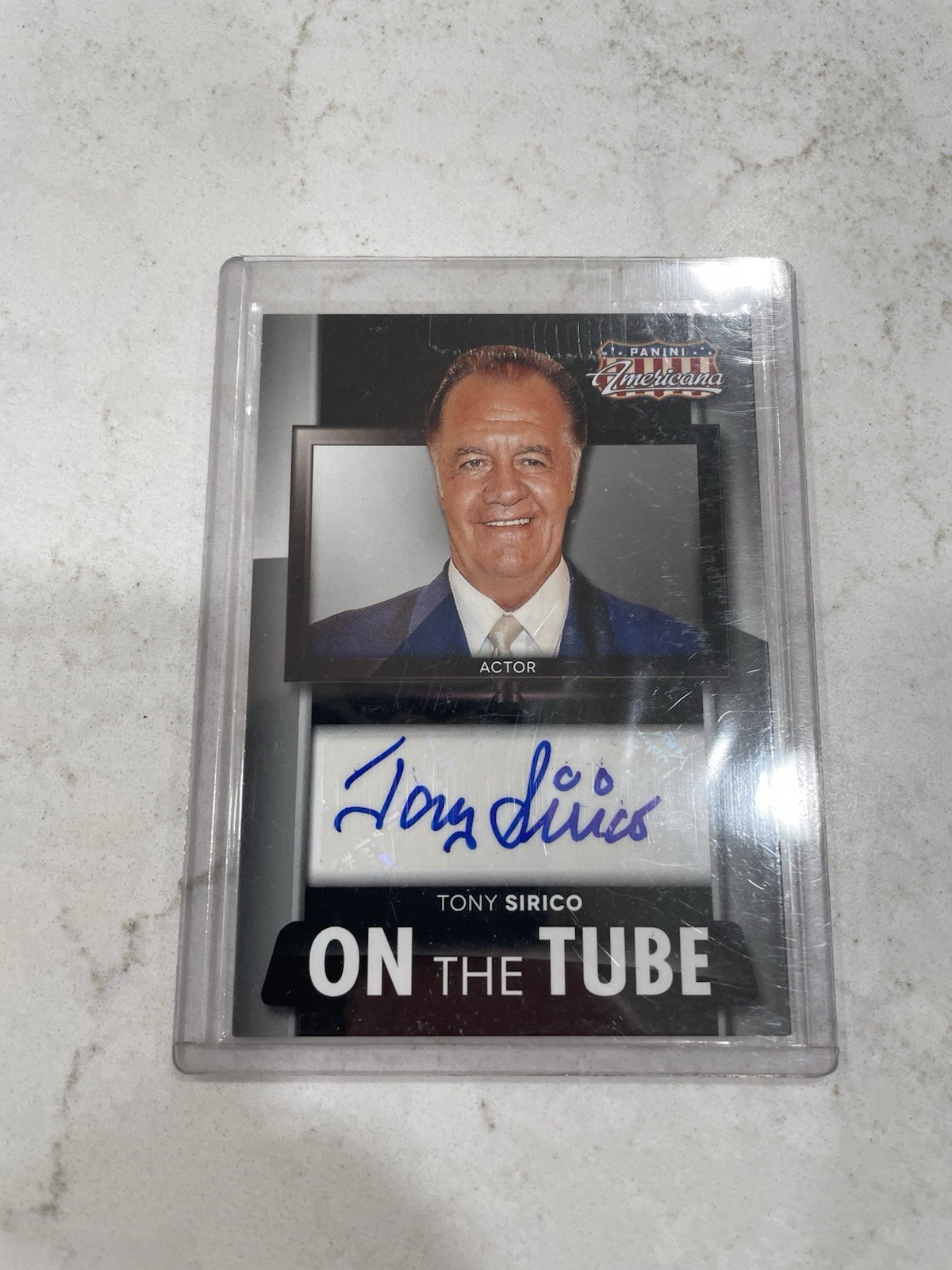 2015 Panini Americana Tony Sirico MS-TSI On the Tube Auto