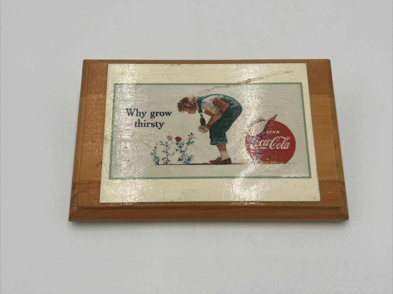 Vintage, Coca-Cola Plaque  \