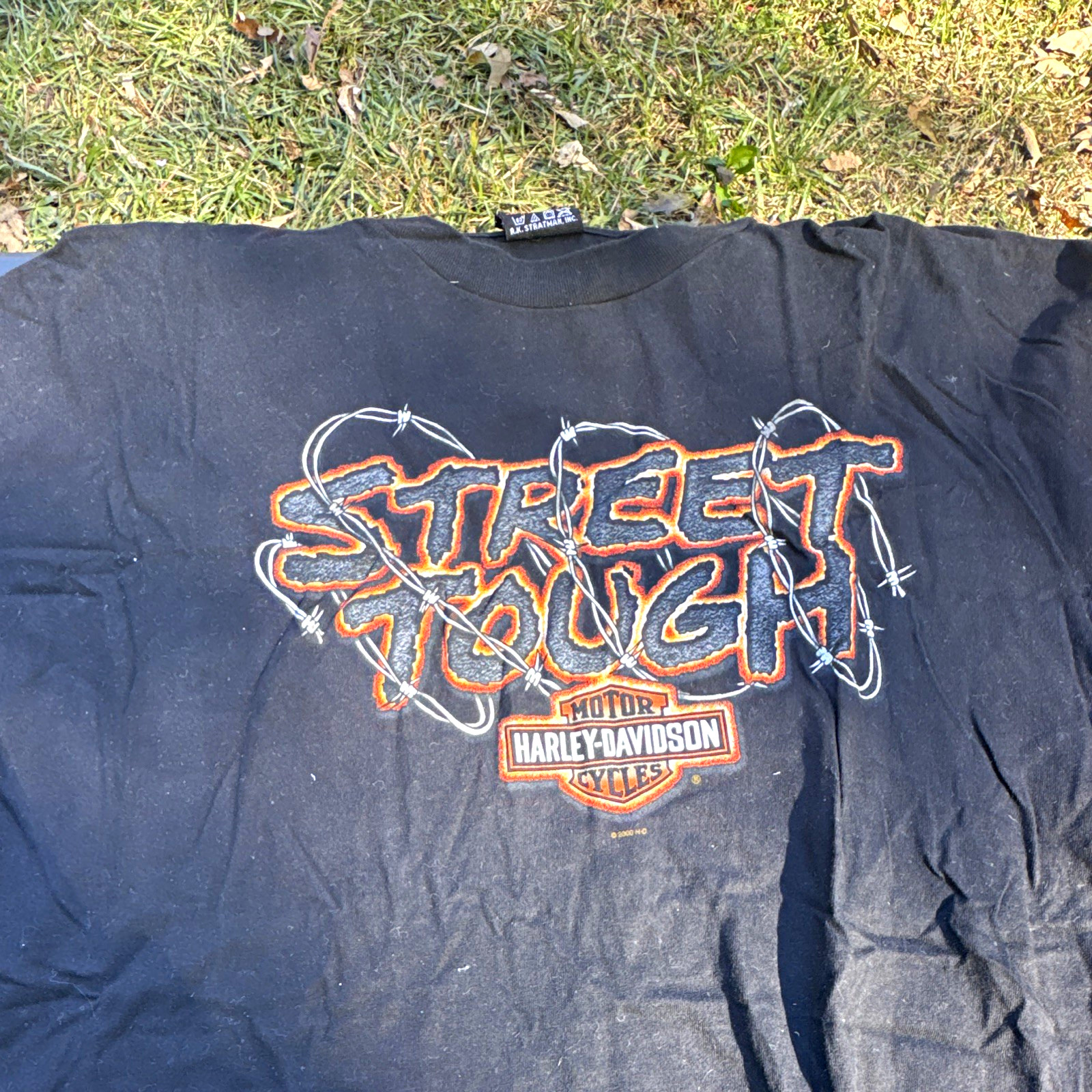 Harley-Davidson Street Tough Stone Mountain GA Graphic Black T-Shirt Size 3XL