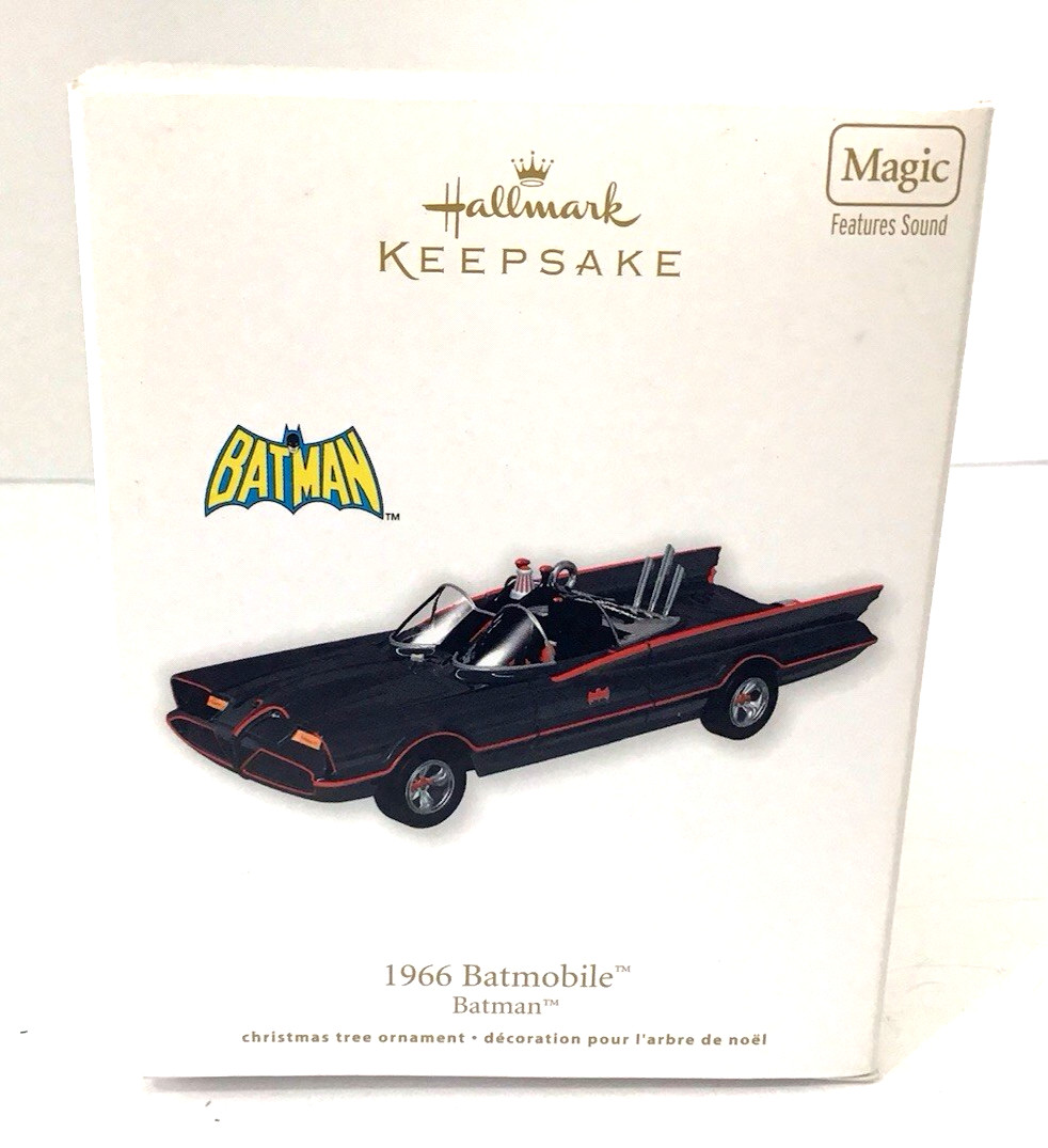 Hallmark Keepsake 2011 Batman 1966 Batmobile Magic Features Sound NIB NEW