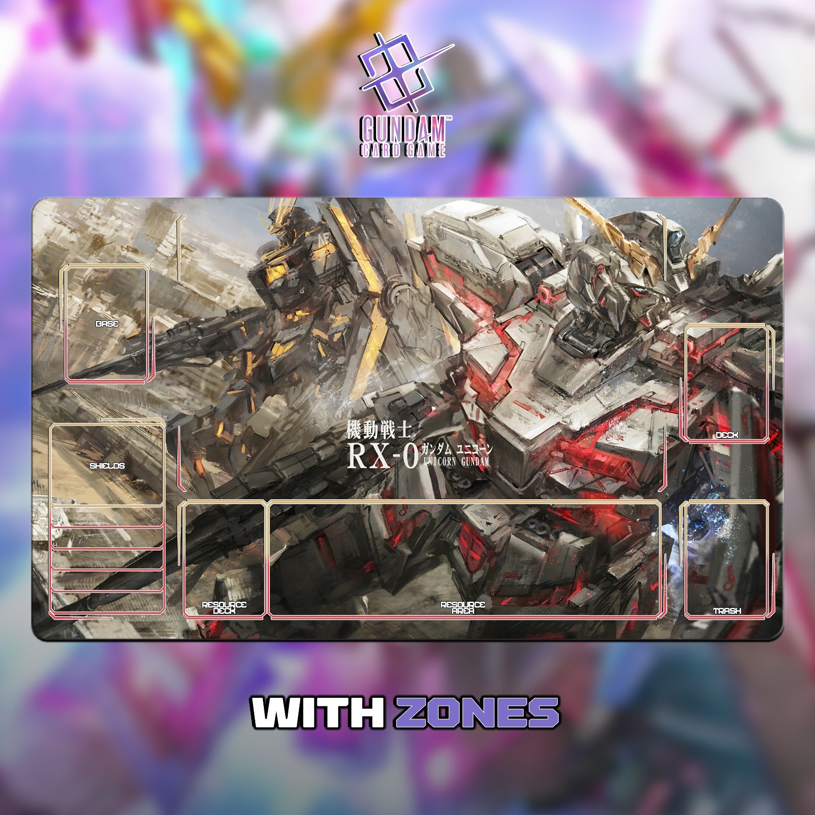 GUNDAM TCG Playmat 24x14\