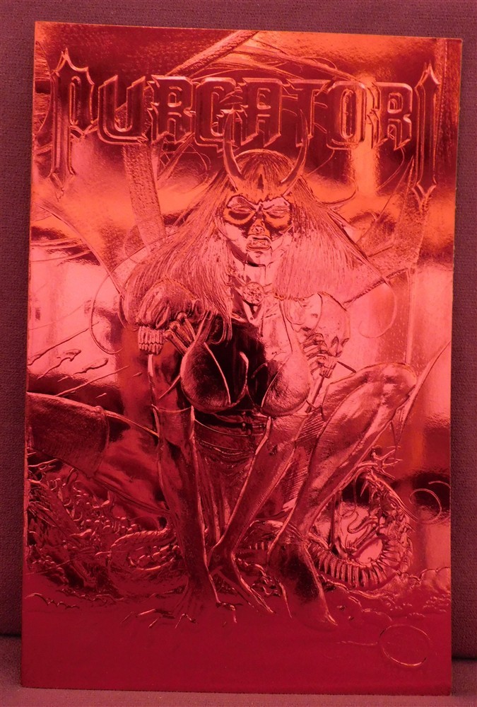 PURGATORI THE VAMPIRES MYTH 1 CHAOS RED FOIL COMIC BALENT PULIDO JENSEN 1996 NM