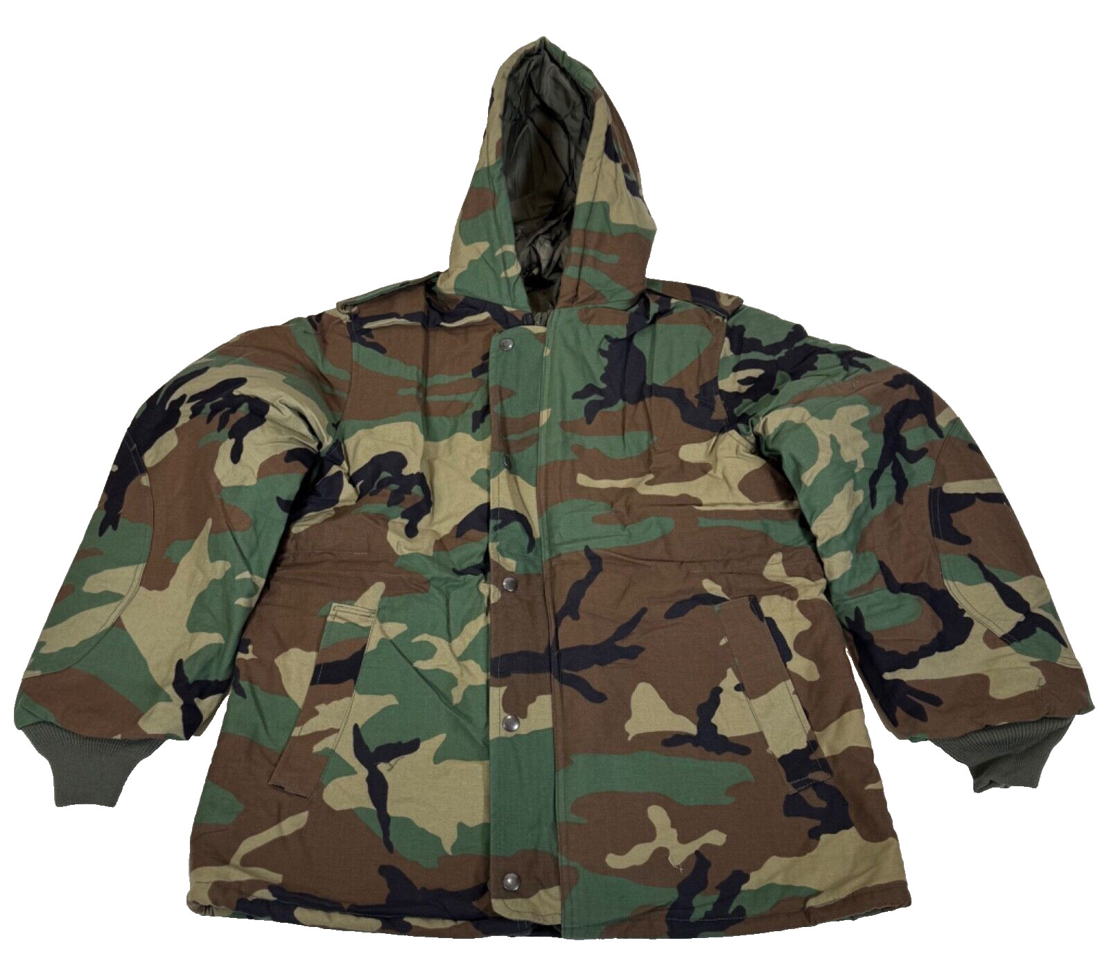 New IDF Israeli Army Dubon Style Parka Field Jacket Woodland Medium Regular USA