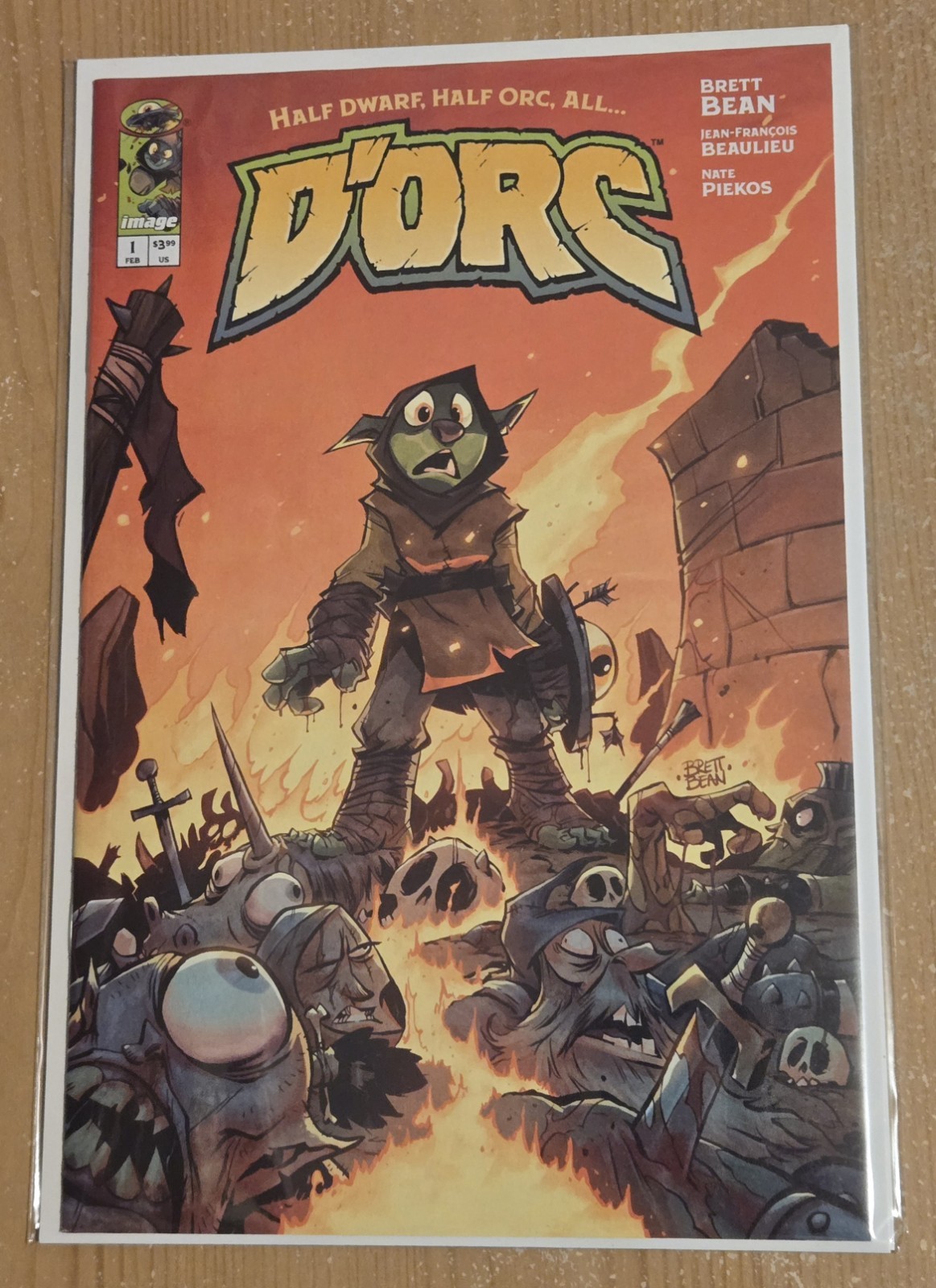 Dorc 1 Cover A Brett Bean New NM 1st Print 1st appearance 🔥🔥 Sony Acquisition