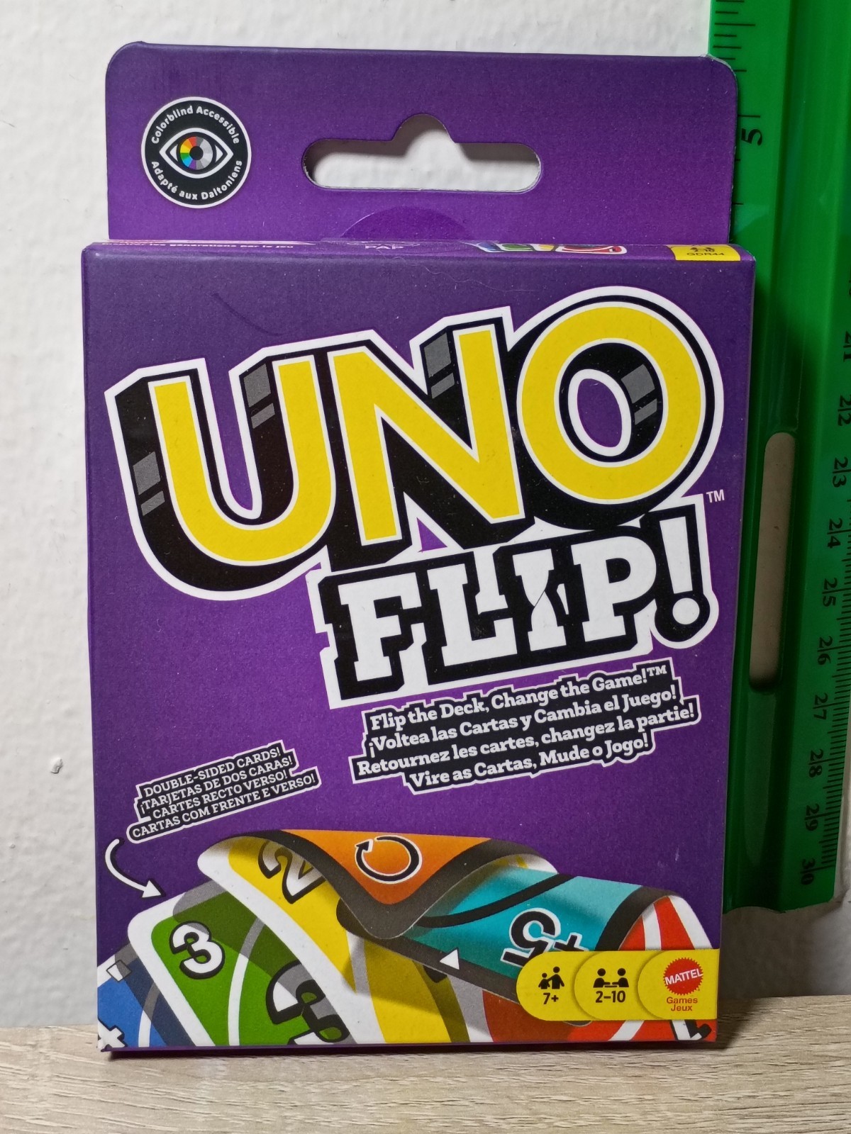 UNO FLIP Classic Card Game Mattel 112 Cards 2-10 Players