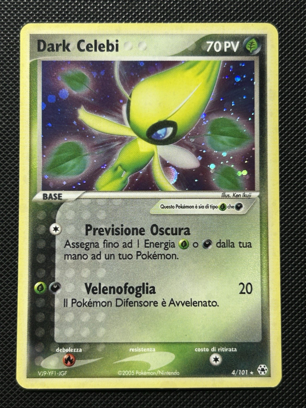 Pokemon Card Dark Celebi (HL 4) EX Hidden Legends Holo ✨ EXC+ 4/101 Ita