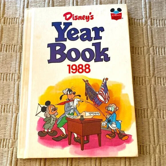 Disney Vintage 1988 Year Book