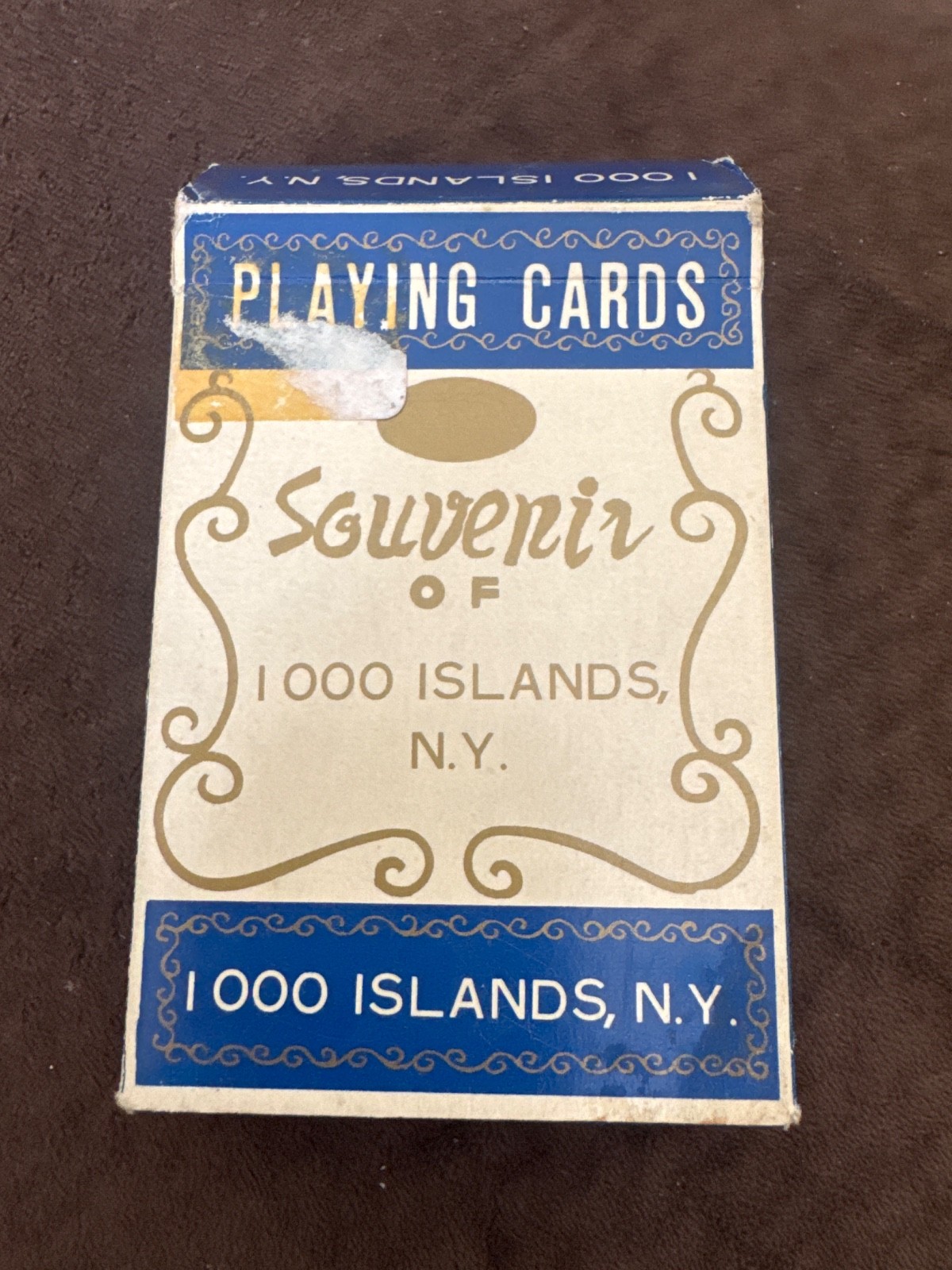 Vintage 1000 Islands, N.Y. Playing Cards