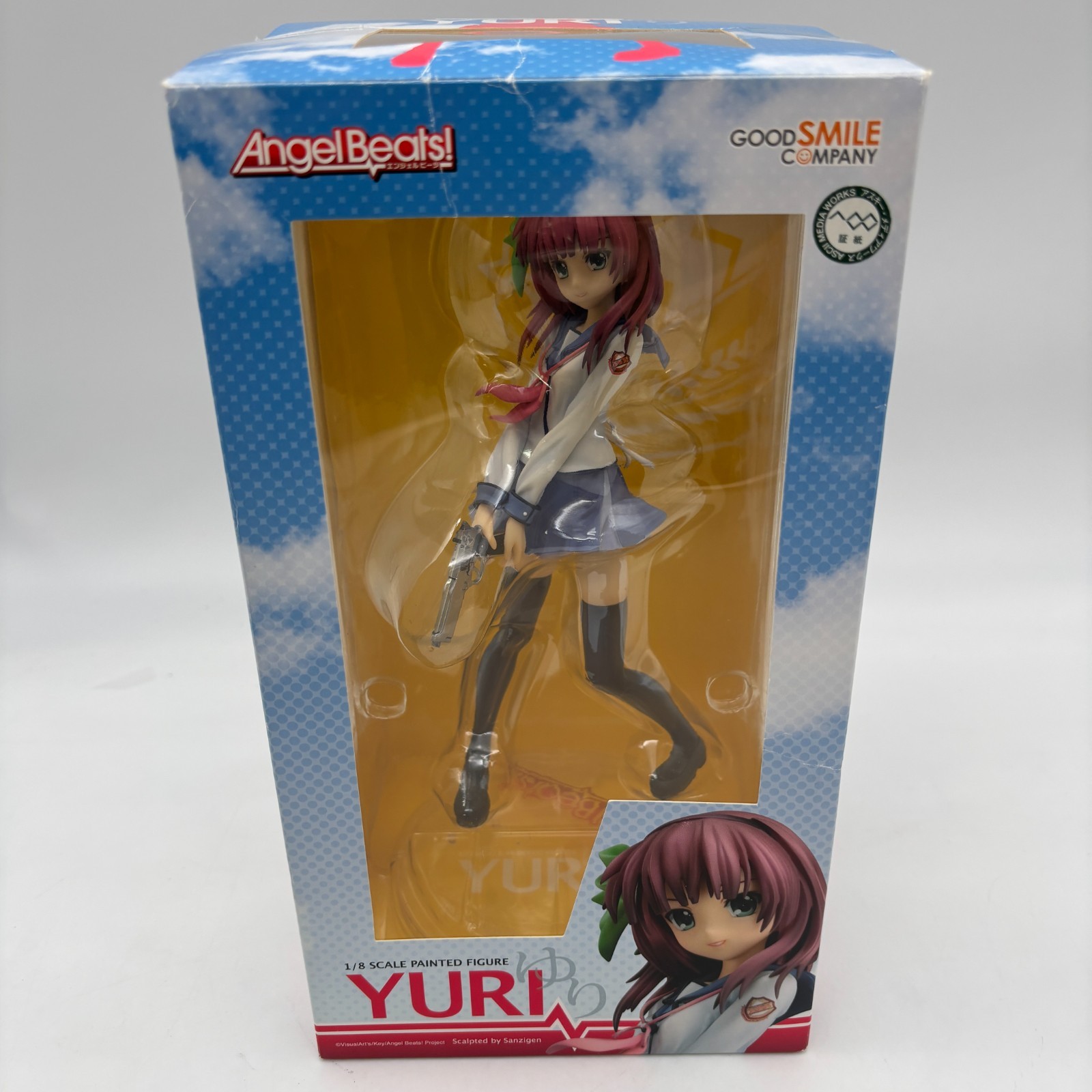 Angel Beats Nakamura Yuri 1/8 PVC Figure Good Smile Company From Japan Toy