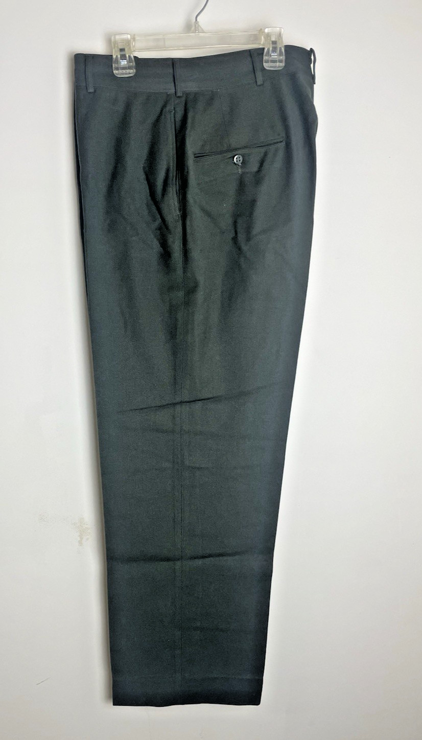 Vtg 1959 US Military Wool Serge Trousers Man's  Regular Army Green 44 READ Sz