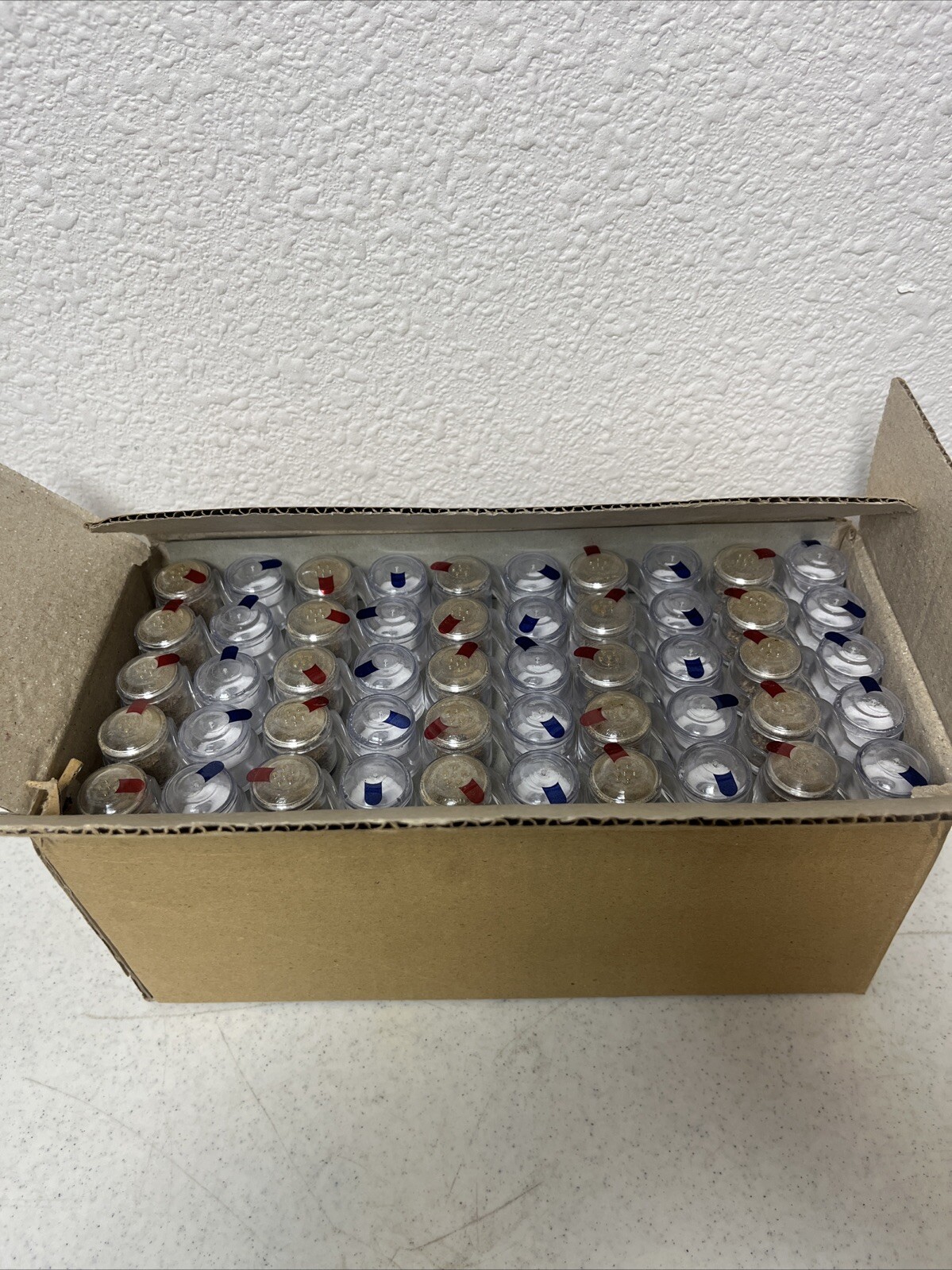 Salt & Pepper Mini Shaker Pre-Filled Travel Size Disposable 100 Sets New In Box