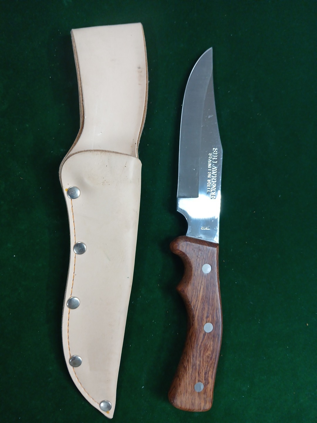 Vintage Sir Lawrence Fixed Blade Hunting Knife