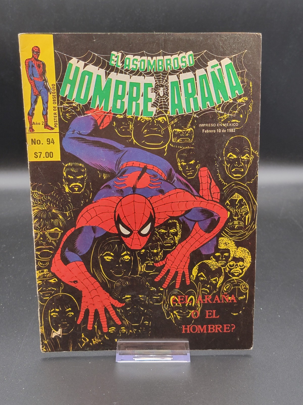 El Asombroso Hombre Arana #94 • Editora de Periodicos La Prensa • 1982
