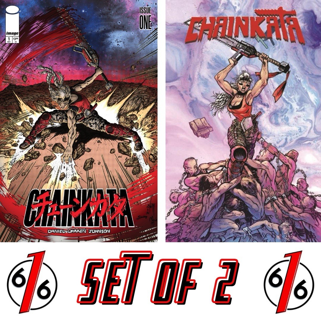🔥 CHAINKATA #1 JORDAN NOIR 616 & DANIEL WARREN JOHNSON Cvr A Set LTD 500