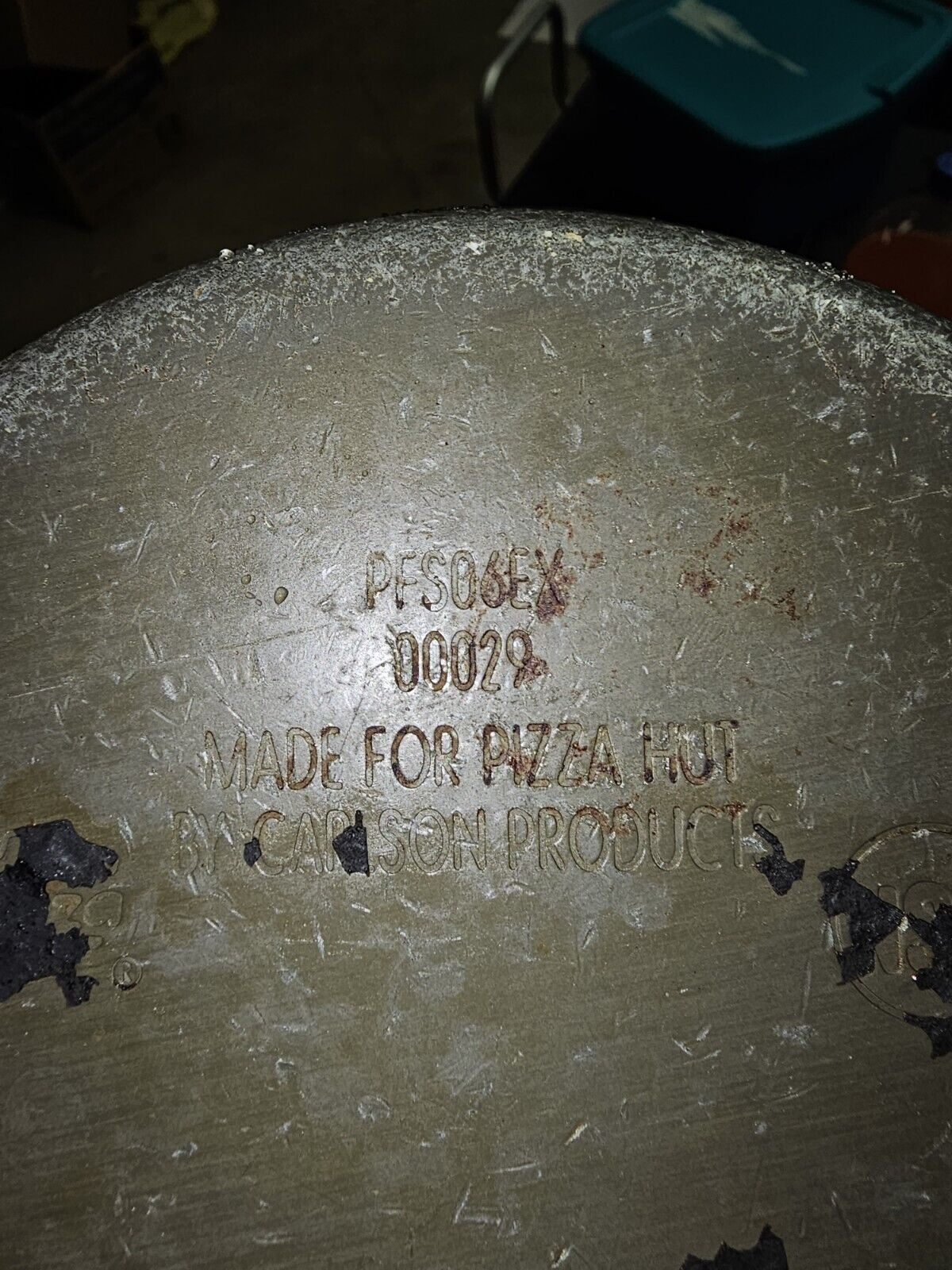 Original Pizza Hut 7” Seasoned Personal Pizza Pan
