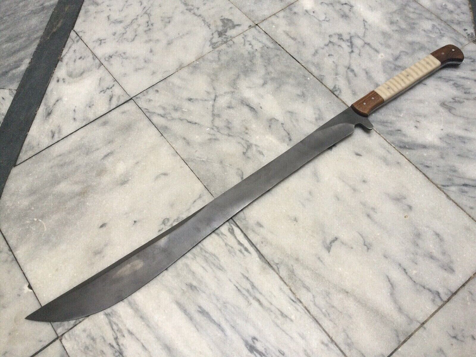 Handmade Forged 33'' Carbon Steel 1095 Machete Battle Ready sword / with sheath