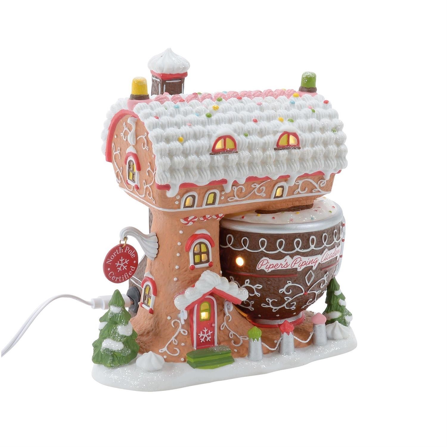 Dept 56 PIPER\'S PIPING ACADEMY North Pole Village 6018360 BRAND NEW Dept 56 PIPER\'S PIPING ACADEMY North Pole Village 6018360 BRAND NEW