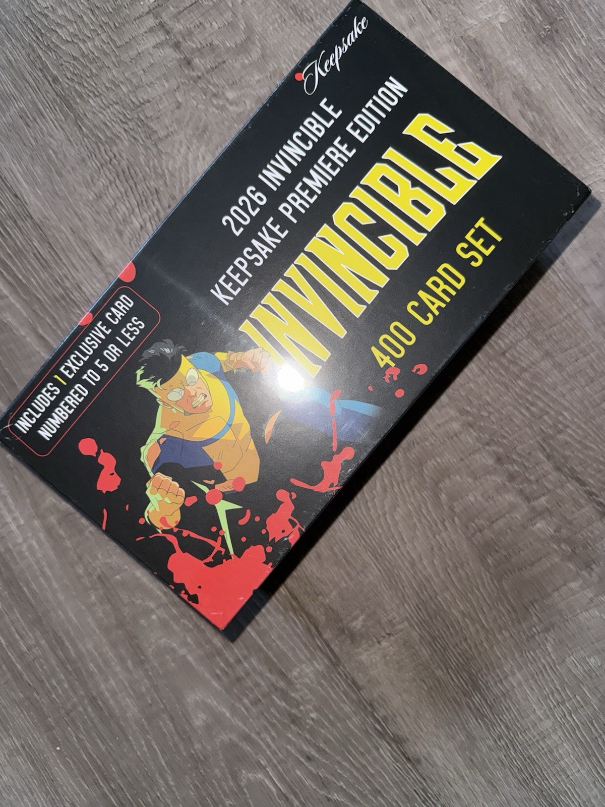 NYCC 2026 Invincible Season 2 Keepsake Premiere Edition 400-Card Set Exclusive