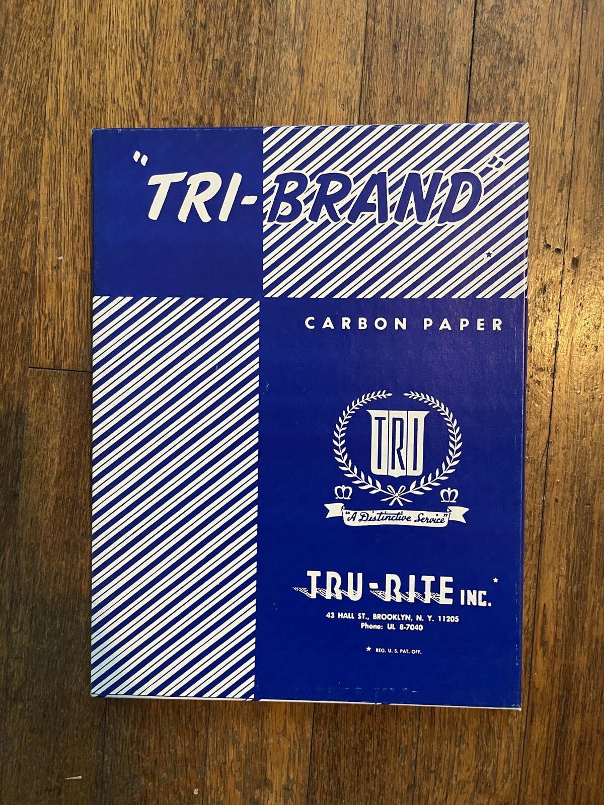 Vintage Tri-Brand Carbon Paper 100 Sheets 8 1/2 x 11 1/2