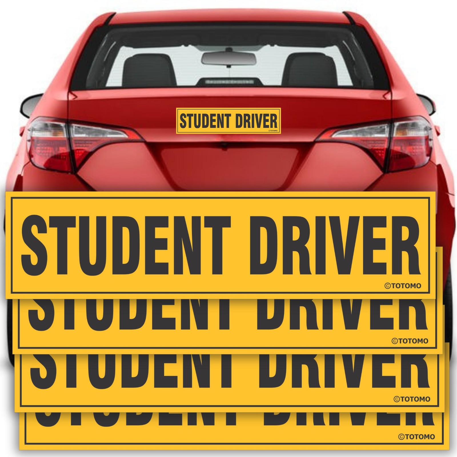 Student Driver Magnet for Car Large 12 Student Driver Magnet for Car Large 12