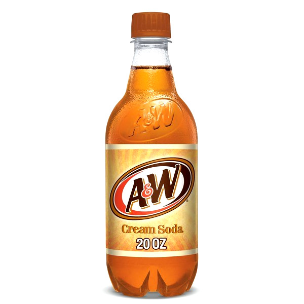 A&W Cream Soda 20 fl oz Bottles 6 Pack A&W Cream Soda 20 fl oz Bottles 6 Pack