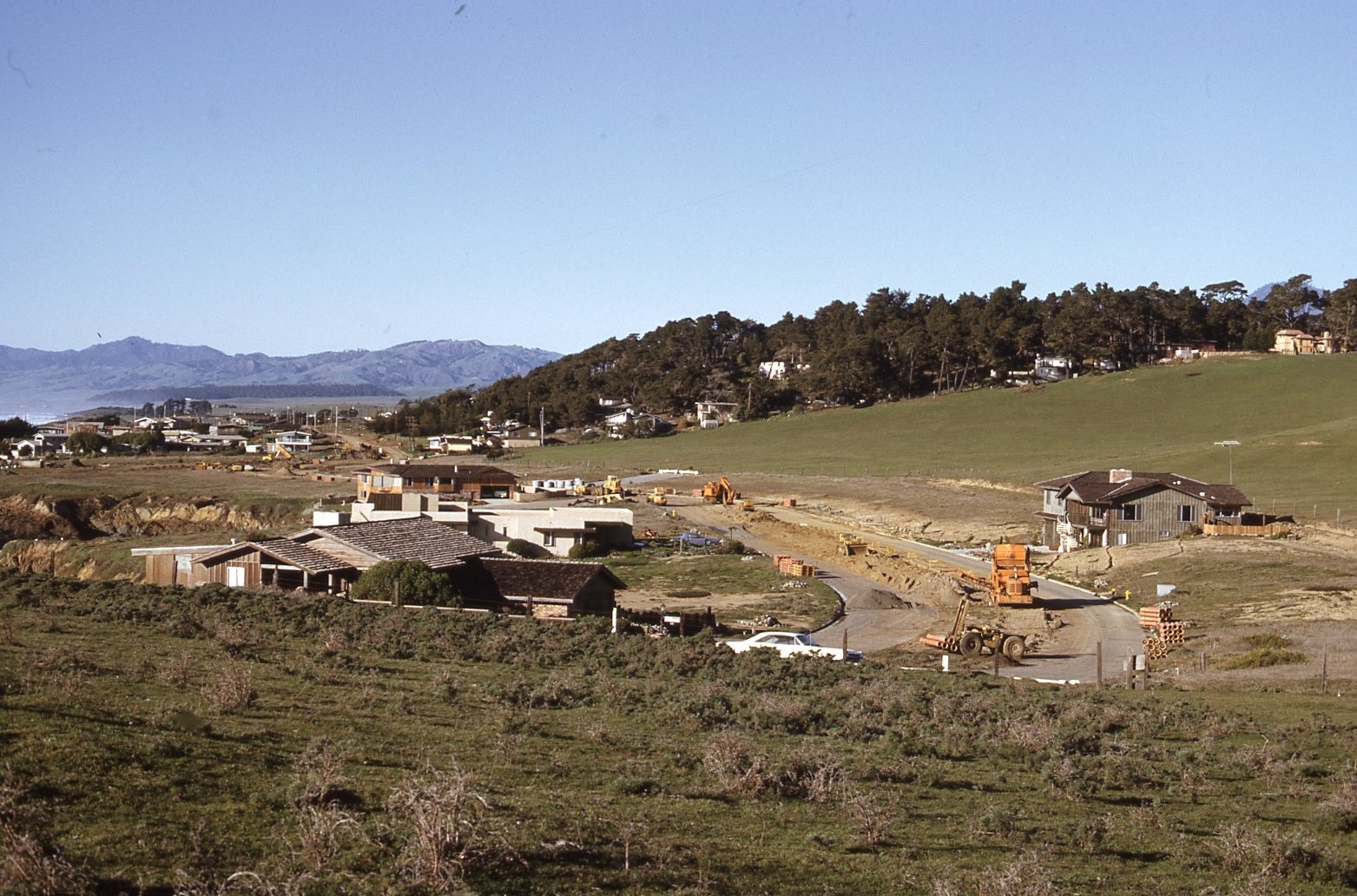 sl40 Original slide 1972 Kodachrome Cambria California residential area 406a sl40 Original slide 1972 Kodachrome Cambria California residential area 406a