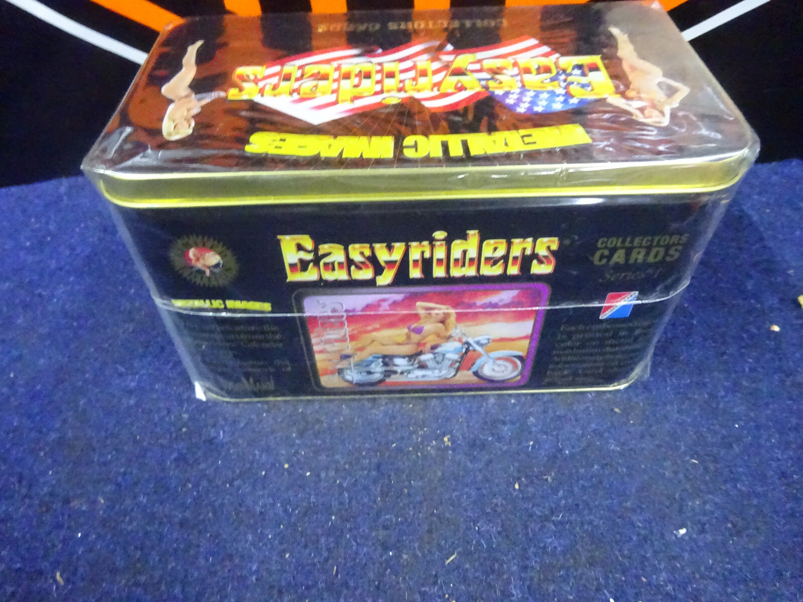 Easy Rider Metallic Images Collectors Cards Series 1 SEALED Tin Limited Edition Easy Rider Metallic Images Collectors Cards Series 1 SEALED Tin Limited Edition