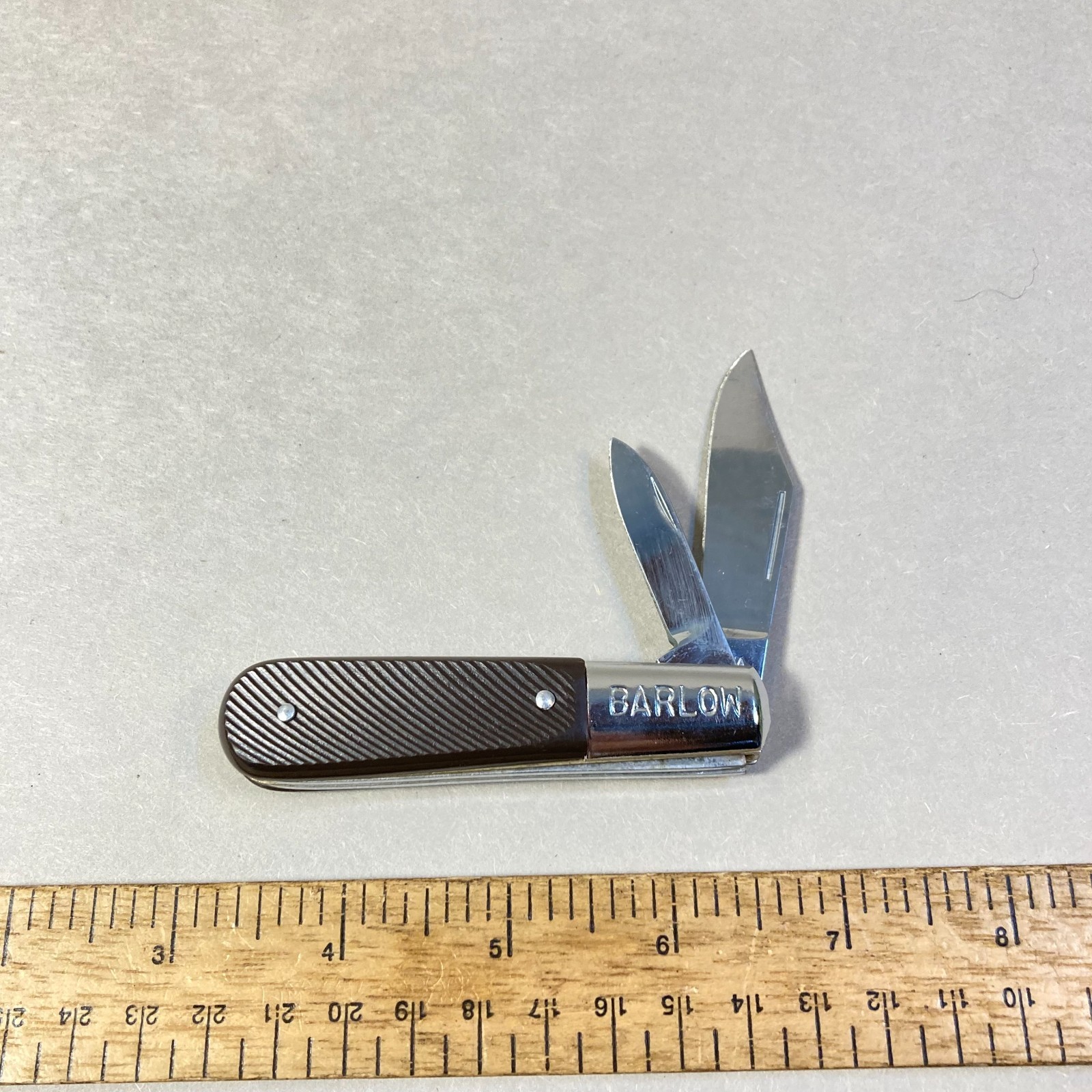 Vintage Barlow Double Blade Pocket Knife