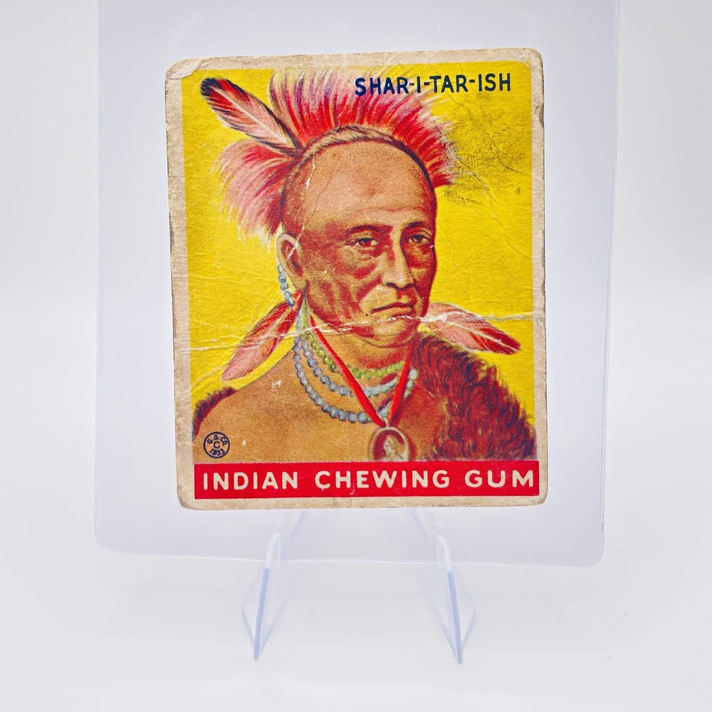 GREAT DEAL🚨1933 GOUDEY CO. INDIAN GUM #200 SHAR-I-TAR-ISH PR VINTAGE📈