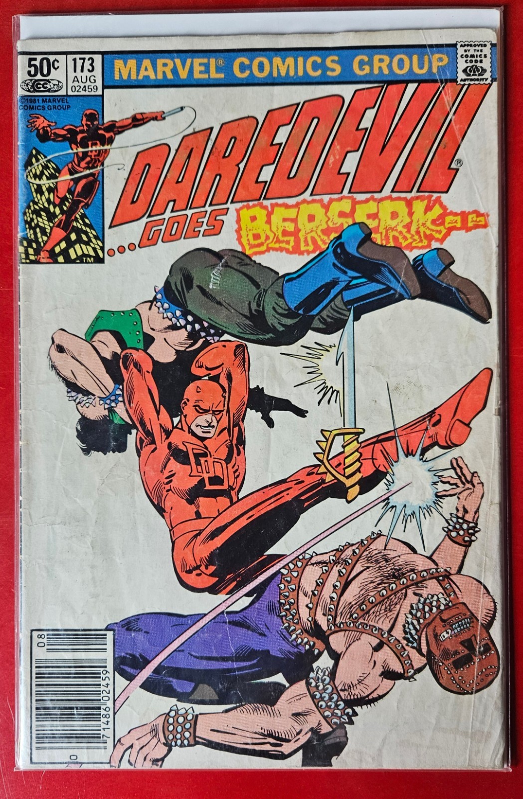Daredevil #173 (1981) Marvel Frank Miller Classic Elektra Era Bronze Age Key
