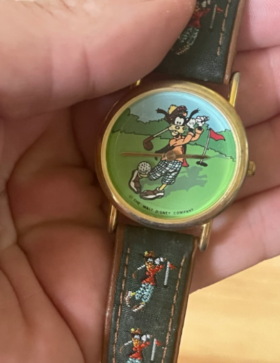 Rare Vintage Disney Goofy Golf Watch – Collectible Character Timepiece- pls read Rare Vintage Disney Goofy Golf Watch – Collectible Character Timepiece- pls read